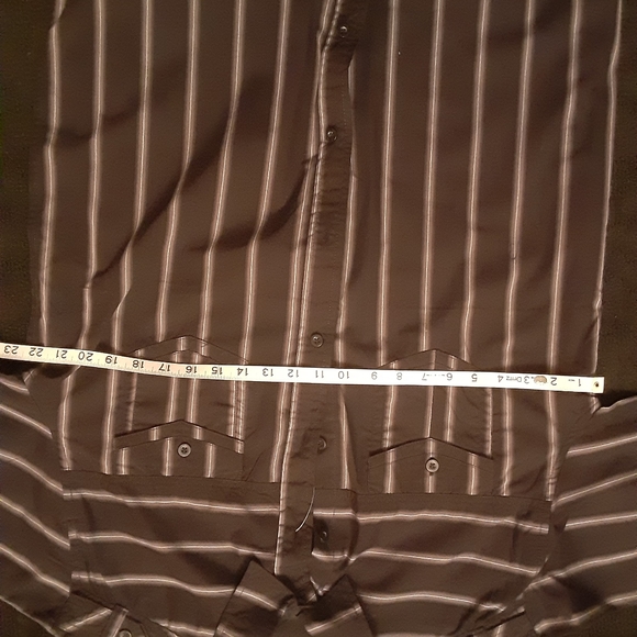 Men's Bl/Gray/Wht Shirt - Picture 8 of 10